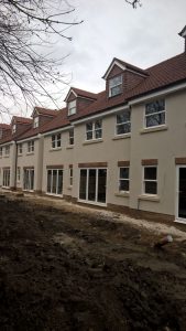 Monocouche 12 new build houses for a Surrey based developer.