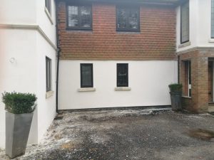 Weber render to a major refurbishment in Reigate